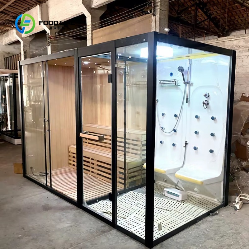Home Bathroom Sauna - Customized Sauna and Steam Combined Wooden