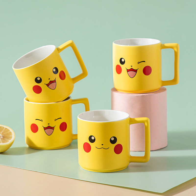 Home Bathroom Model - New Cartoon Pokemon Pikachu Mug Breakfast