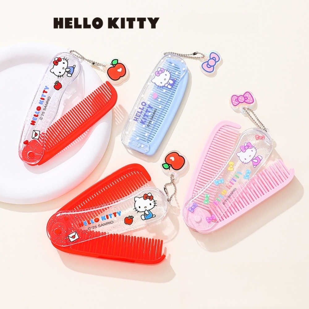 Home Theater Bathroom - Sanrio Genuine Foldable Hair Comb with