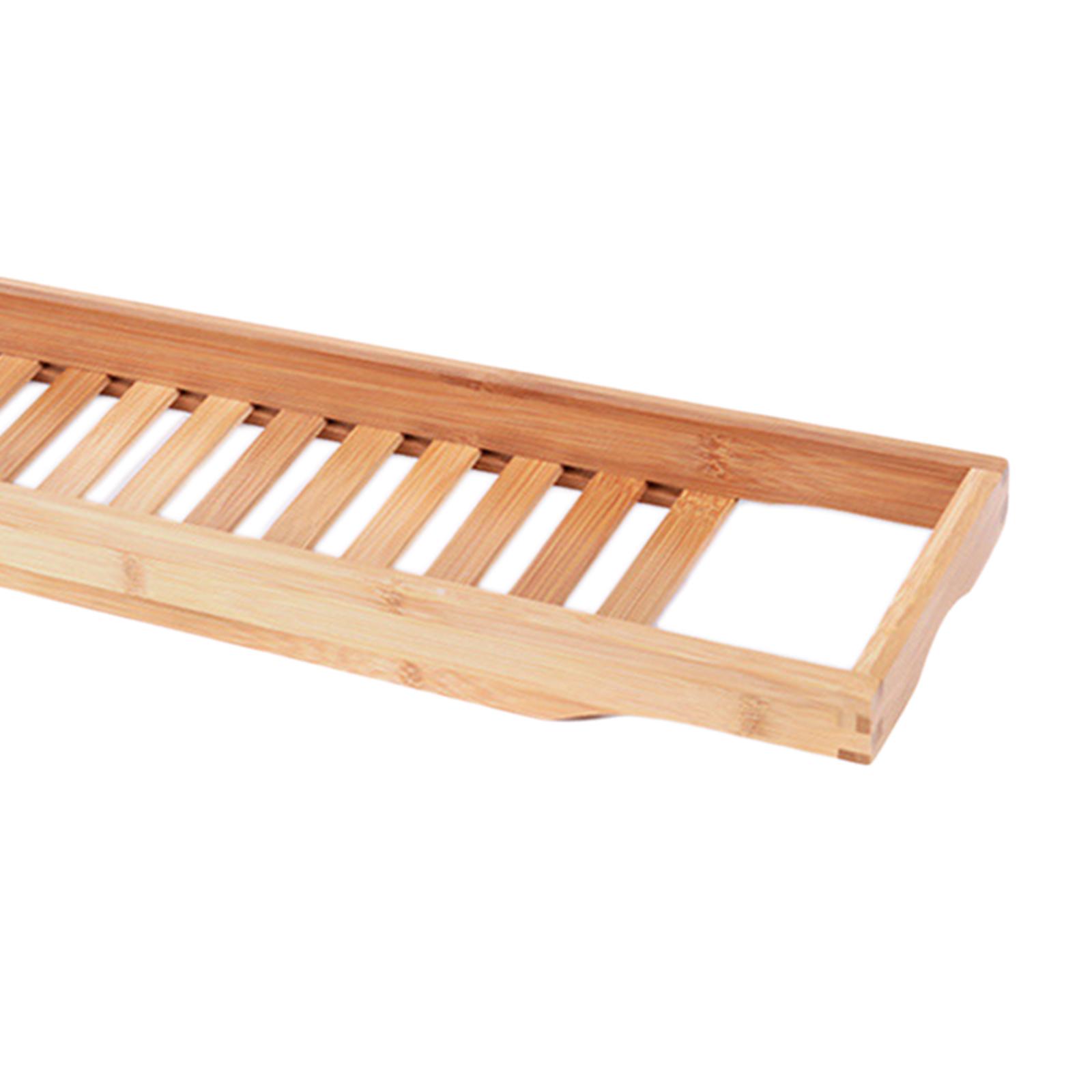 Bamboo Bathtub Tray Caddy Wood - Bath Caddy Tray recension och pris