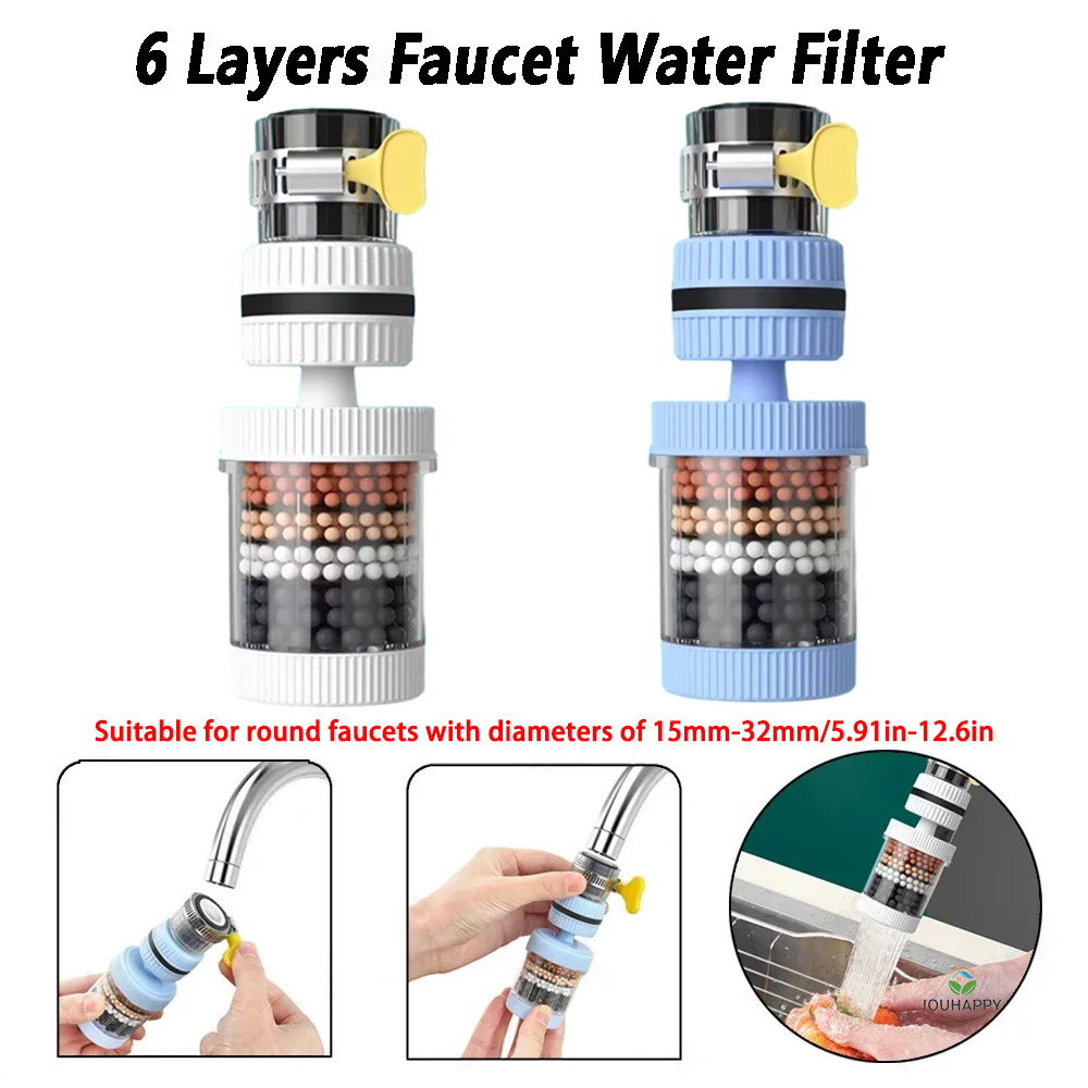 Universal Shower Faucet 6 Laye - Home Bathroom Faucets recension och pris