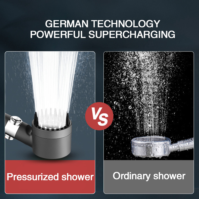 High-pressure Shower Head 3-mo - Home Bathroom Faucets recension och pris