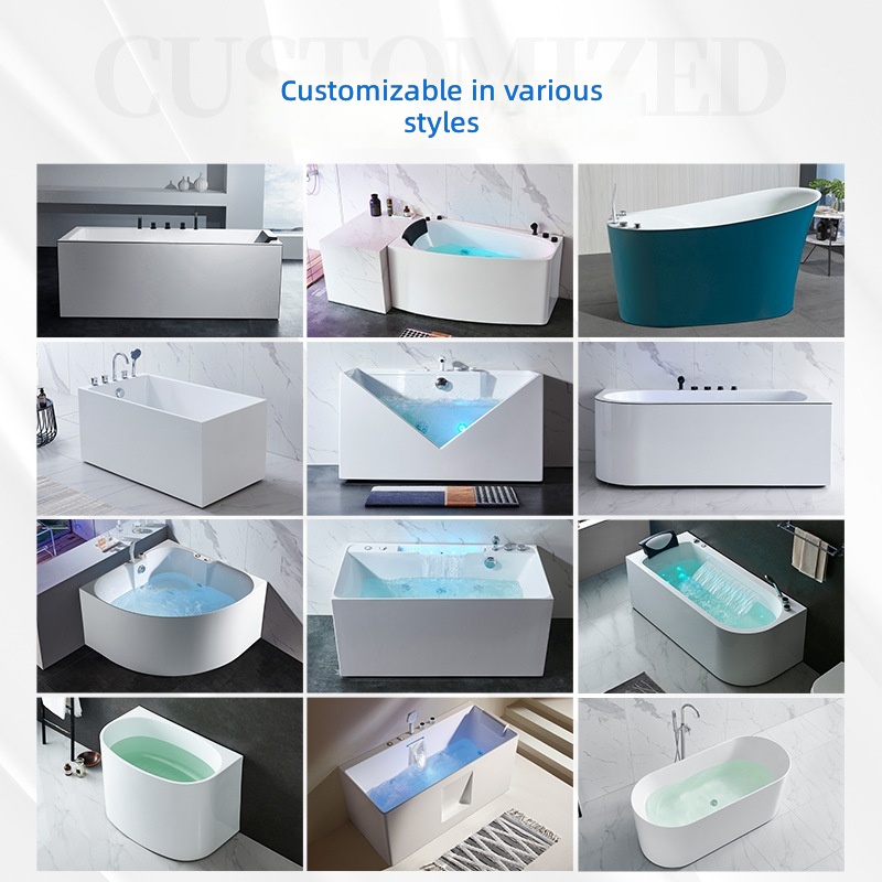 Acrylic Massage Bathtub, Smart - Home Bathroom Jacuzzi recension och pris