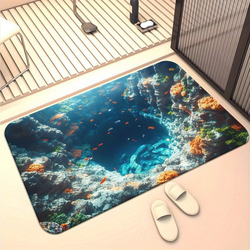 VIKAMA Stereoscopic Vision Bat - Zara Home Bathroom Rug recension och pris