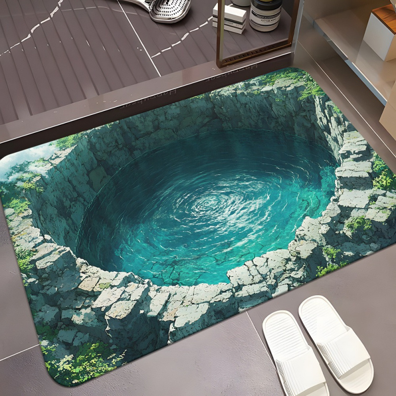 VIKAMA Stereoscopic Vision Bat - Zara Home Bathroom Rug recension och pris