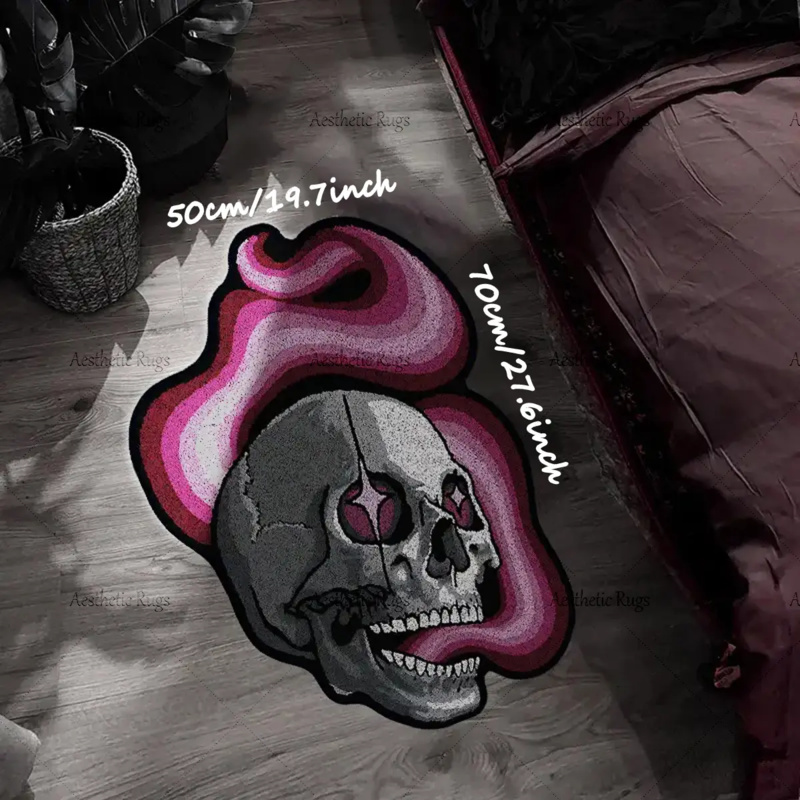 VIKAMA garbage rock style skel - Zara Home Bathroom Rug recension och pris
