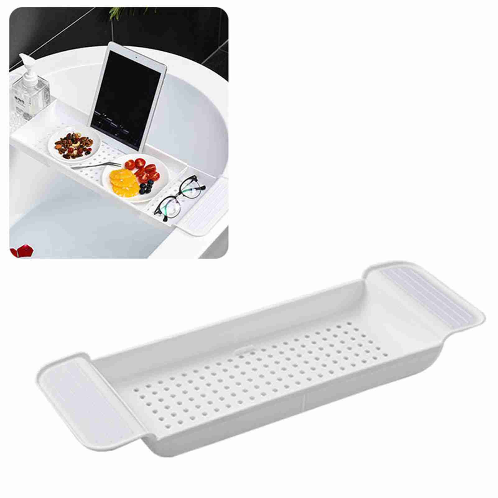 1Pc Expandable Bathtub Tray St - Bath Caddy Tray recension och pris