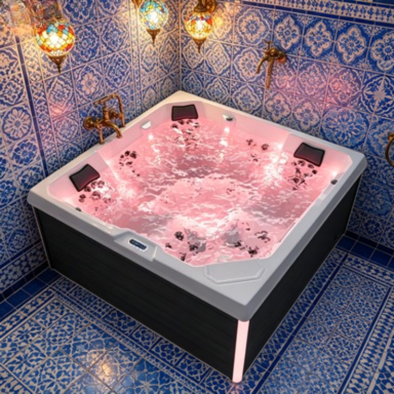 4 Person Outdoor Whirlpool Spa - Home Bathroom Jacuzzi recension och pris