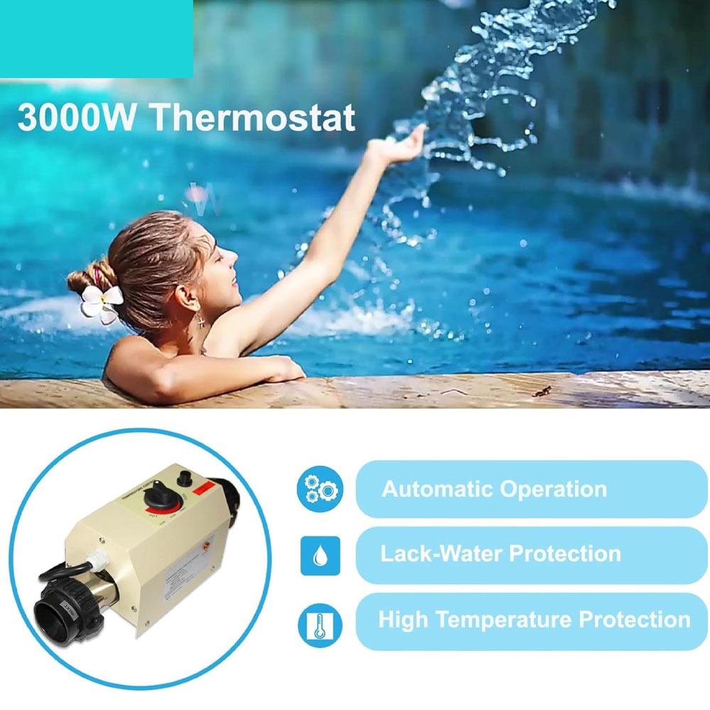 3KW Mini Electric Water Heater - Home Bathroom Jacuzzi recension och pris