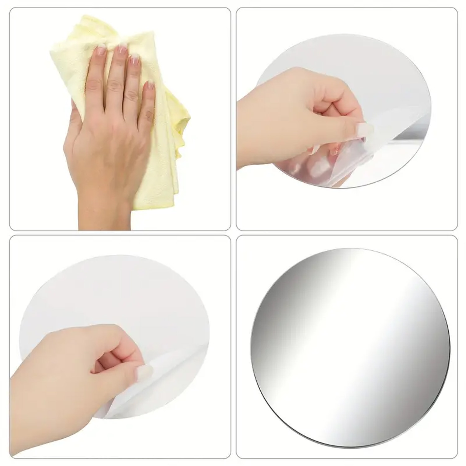 32 PCs 3D Acrylic Mirror Wall  - Home Theater Bathroom recension och pris