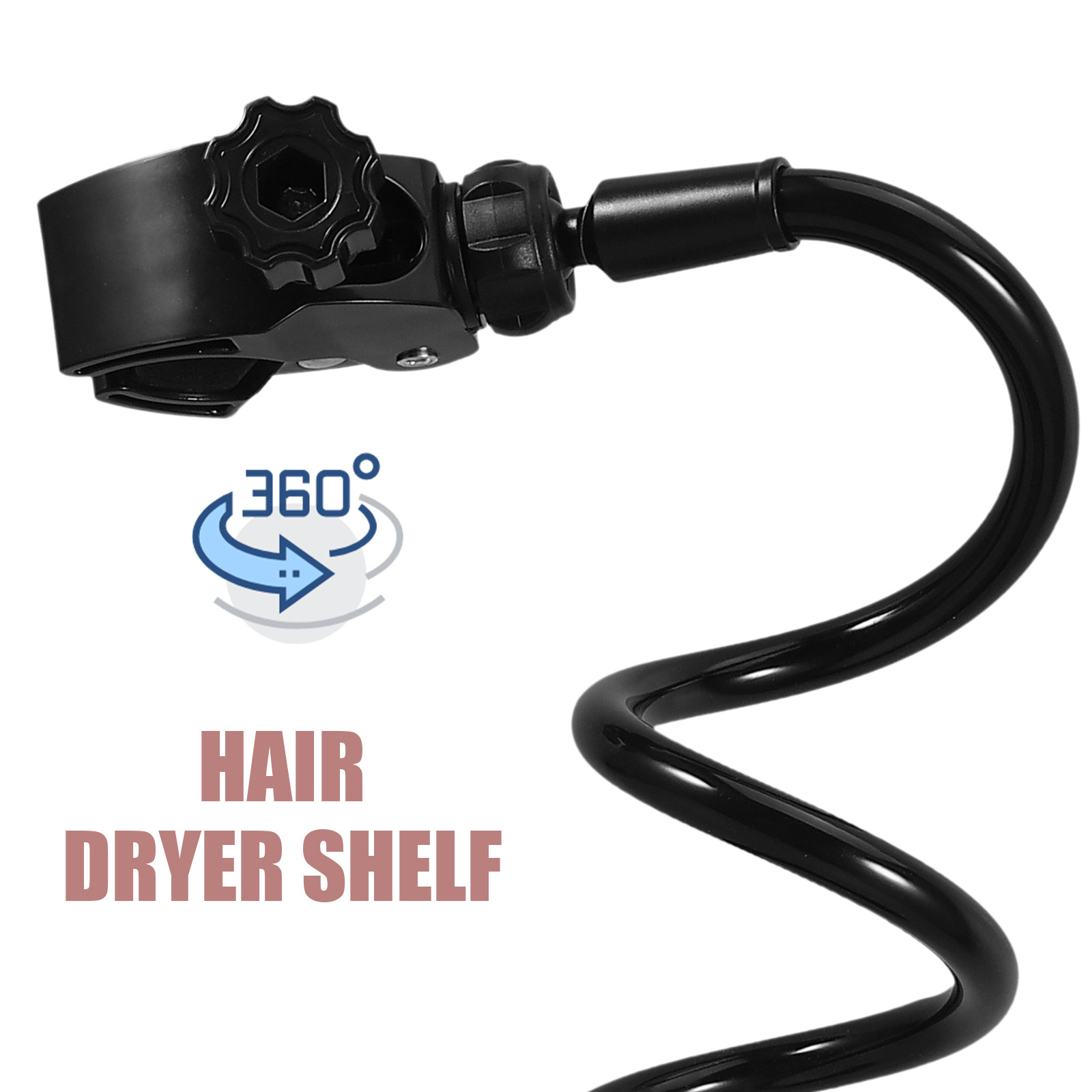 Universal Hair Dryer Holder Bl - Home Bathroom Hand Dryer recension och pris