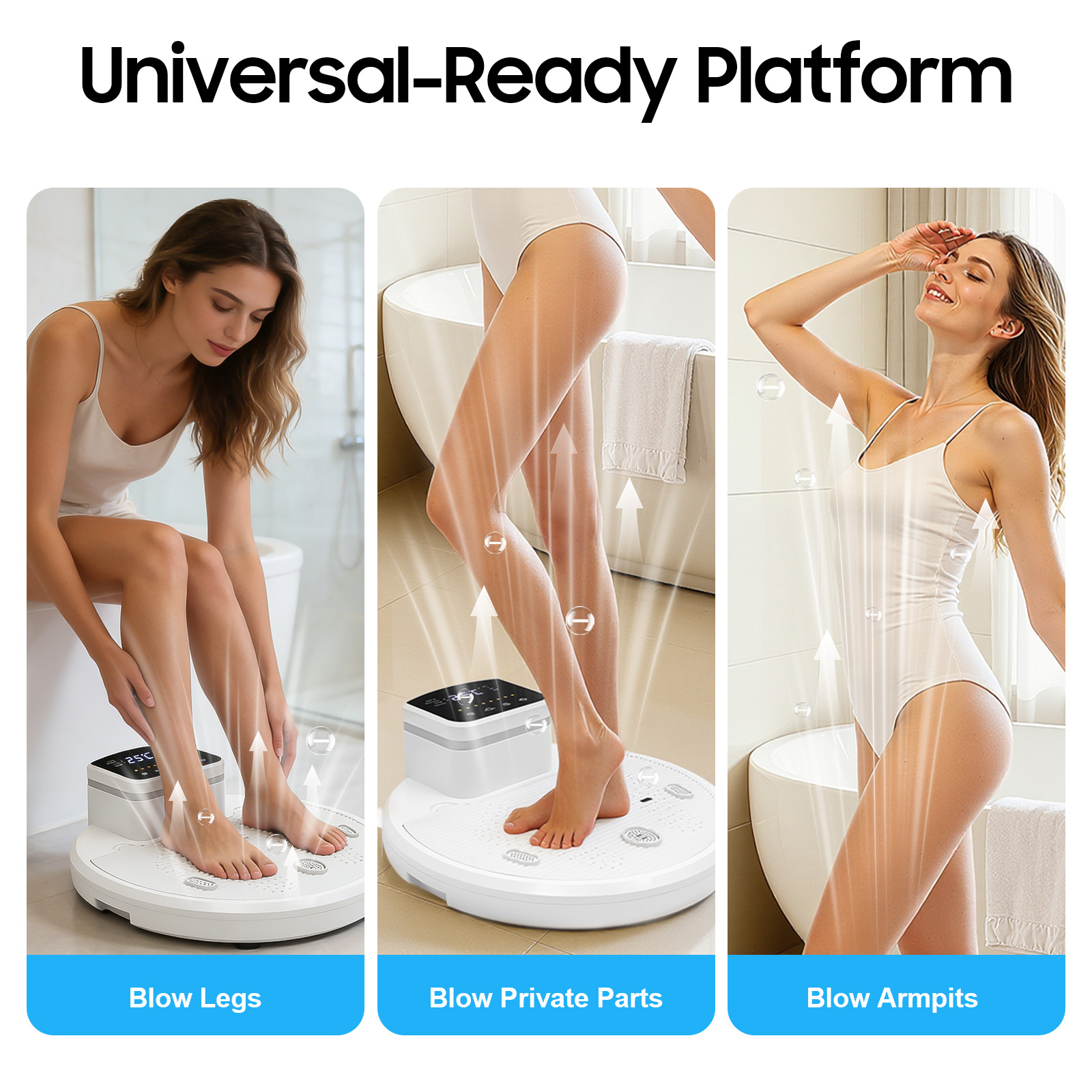 Smart Body Dryer 1400W Hands-F - Home Bathroom Hand Dryer recension och pris