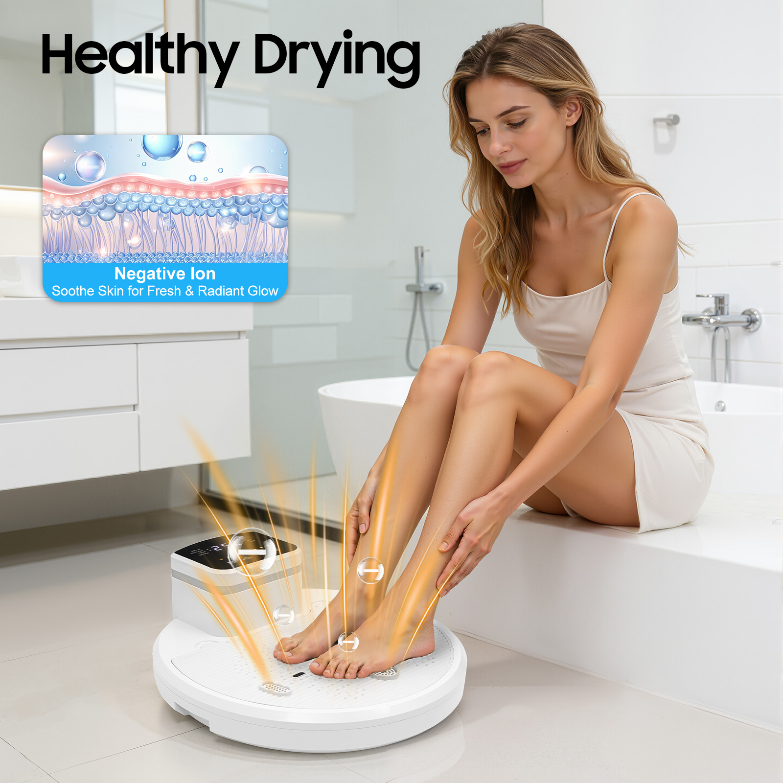 Smart Body Dryer 1400W Hands-F - Home Bathroom Hand Dryer recension och pris