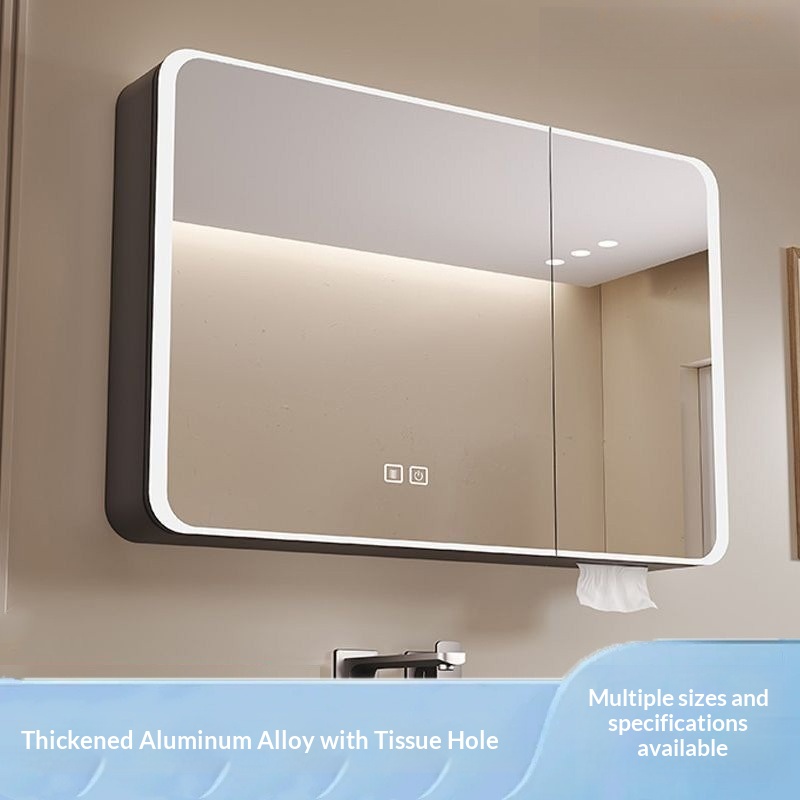 LED Smart Bathroom Mirror Cabi - Home Theater Bathroom recension och pris