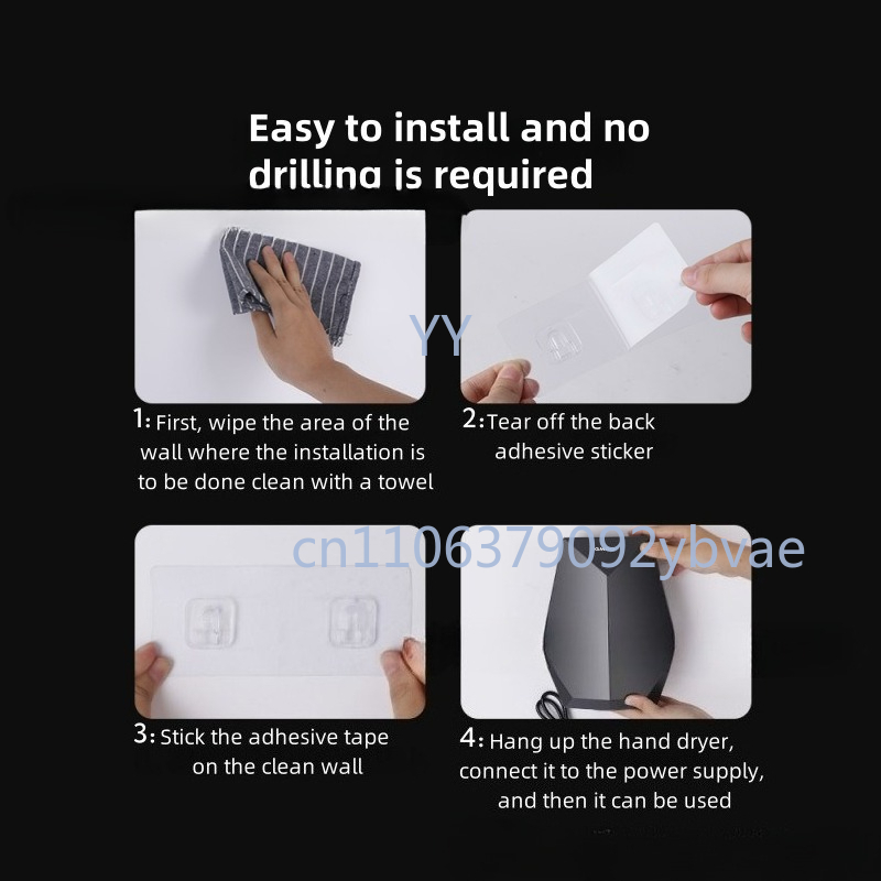 Intelligent Automatic Inductio - Home Bathroom Hand Dryer recension och pris