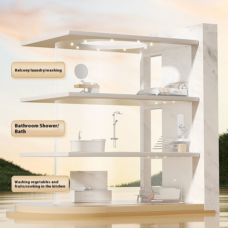 Pre-shower head, shower set fo - Home Bathroom Faucets recension och pris