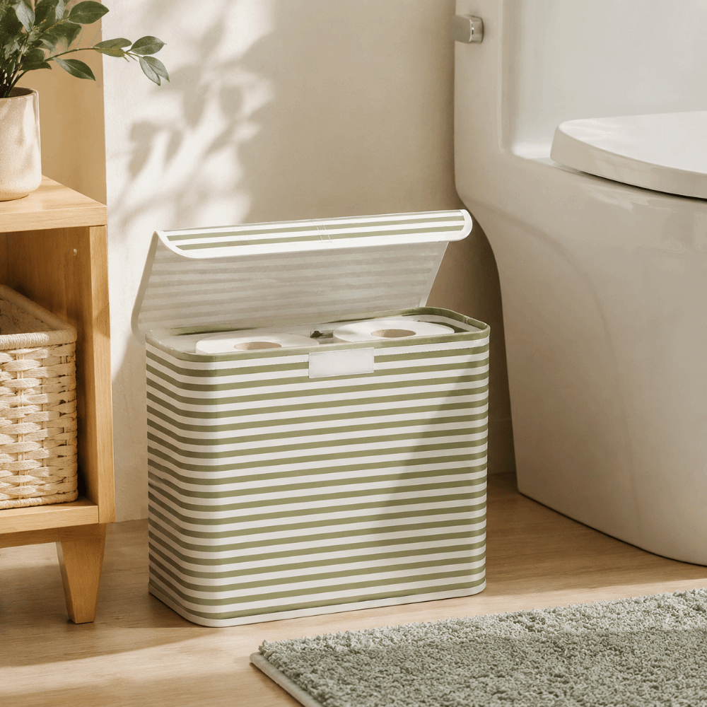 Minimalist Foldable Toilet Pap - Toilet Paper Holder recension och pris