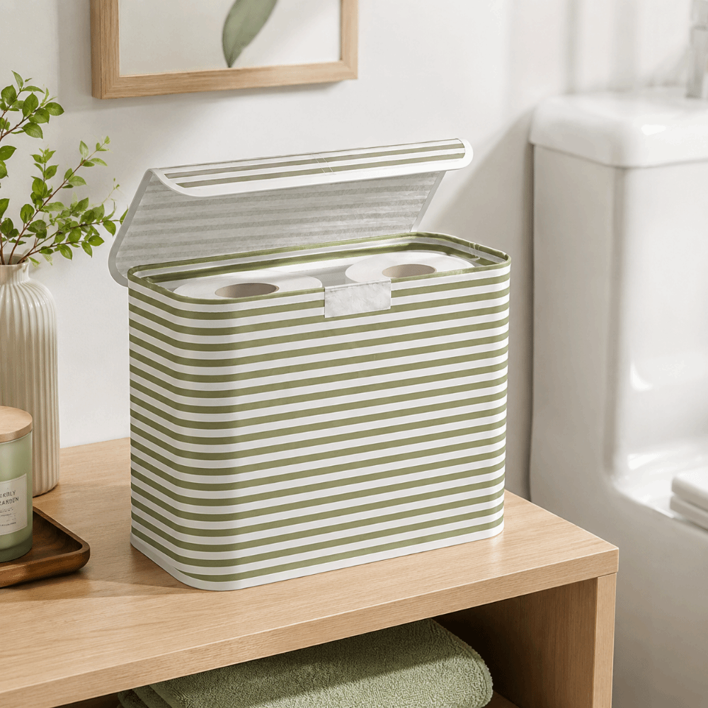 Minimalist Foldable Toilet Pap - Toilet Paper Holder recension och pris