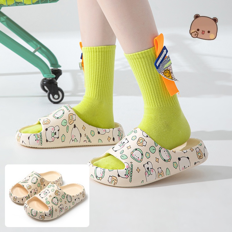 Kawaii Bubu Dudu Bear Slippers - Home Bathroom Model recension och pris