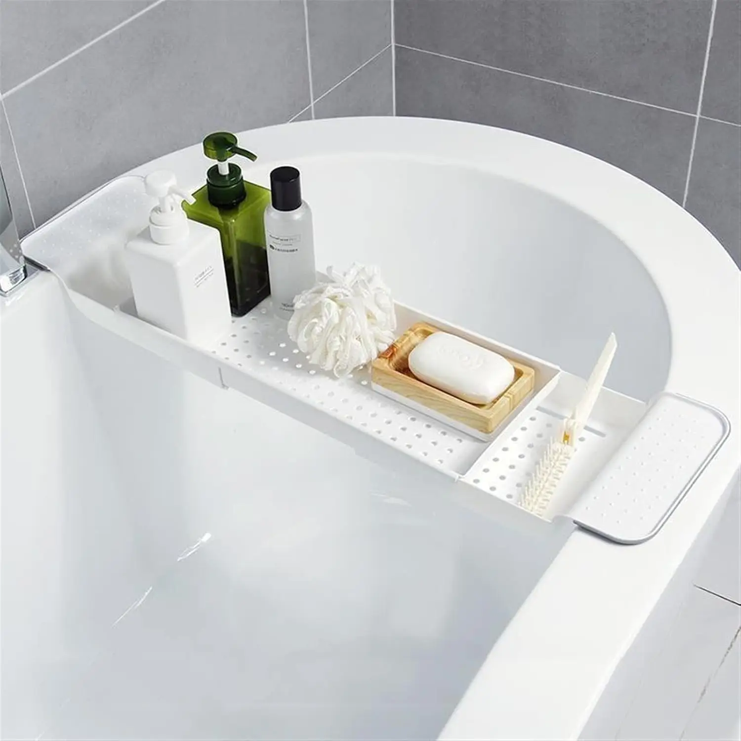 Bathtub Caddy Tray Extendable  - Bath Caddy Tray recension och pris