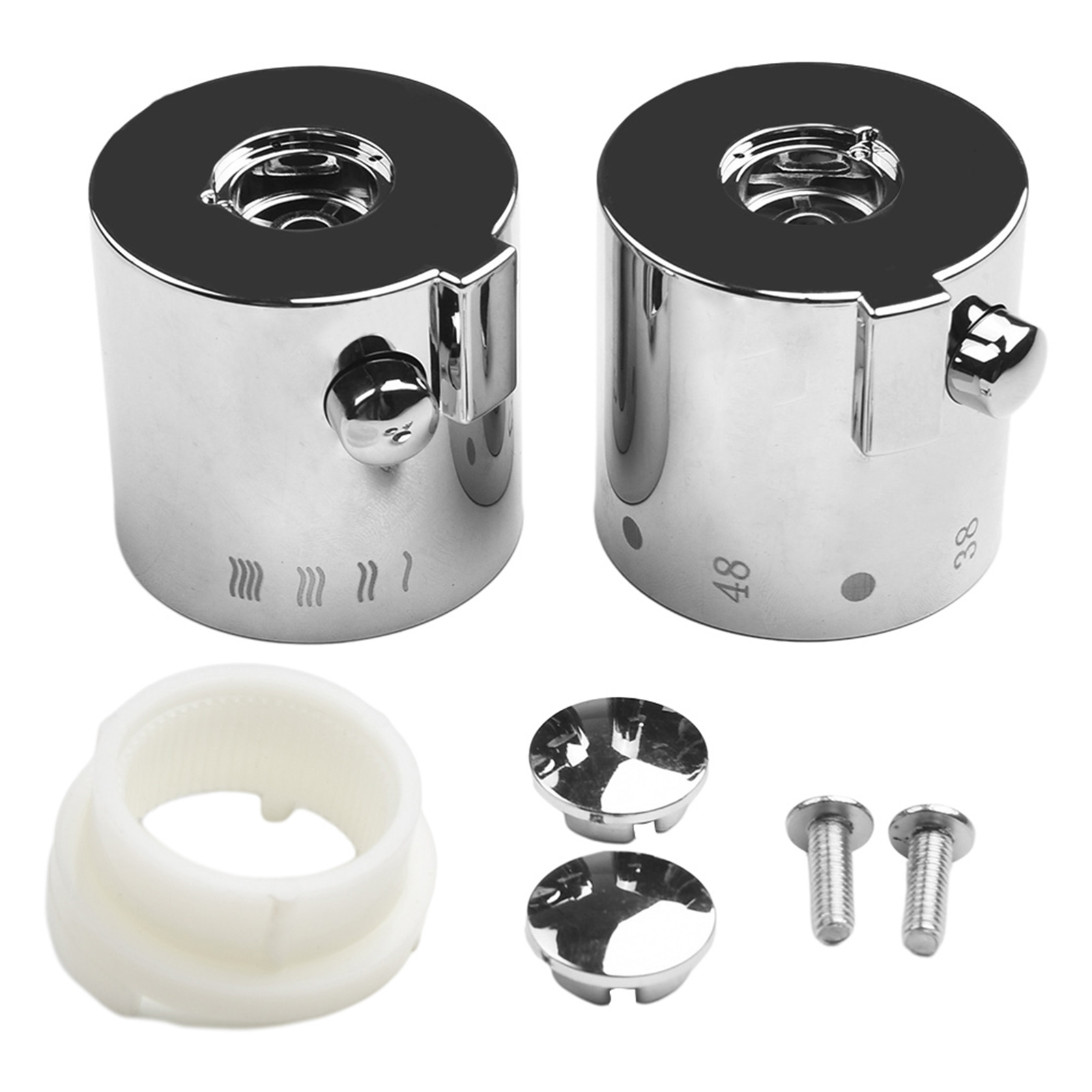 Knob Handles Shower Temperatur - Home Bathroom Faucets recension och pris