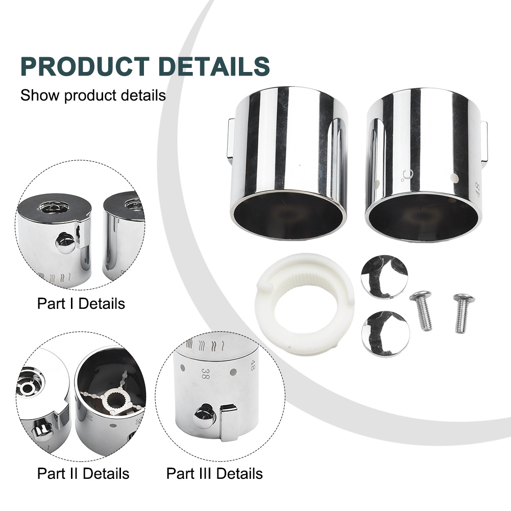 Knob Handles Shower Temperatur - Home Bathroom Faucets recension och pris