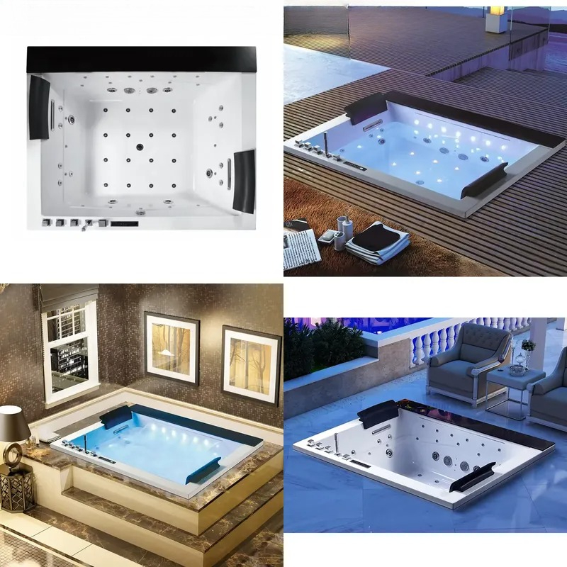 Double Bath Jacuzzi with Digit - Home Bathroom Jacuzzi recension och pris