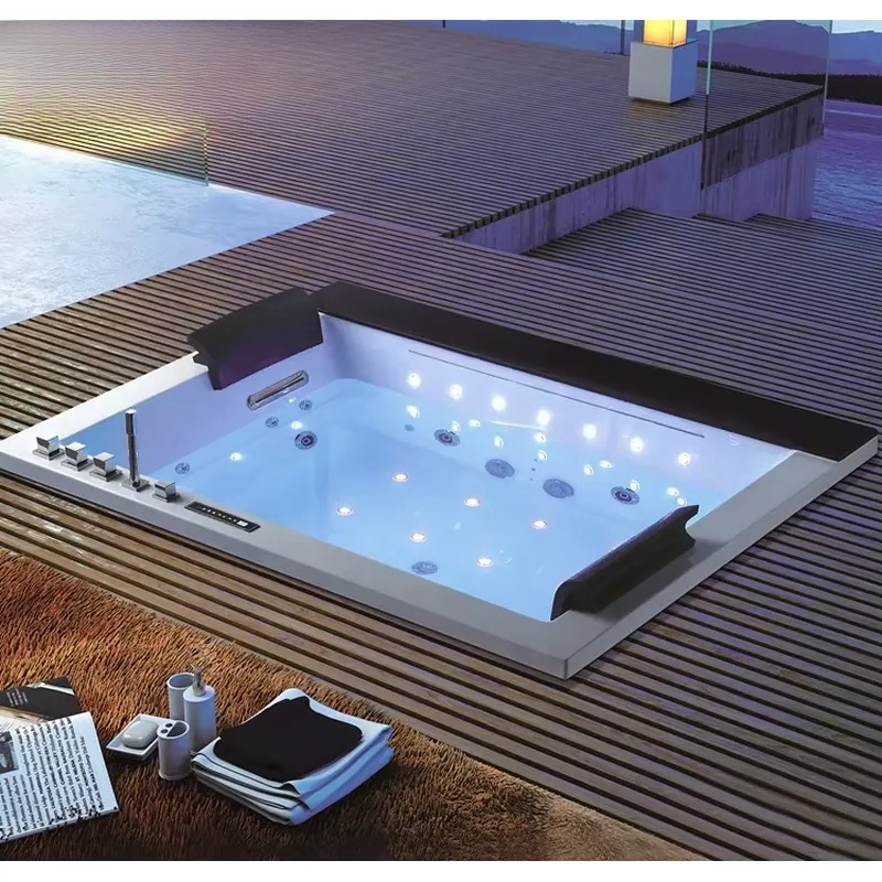 Double Bath Jacuzzi with Digit - Home Bathroom Jacuzzi recension och pris