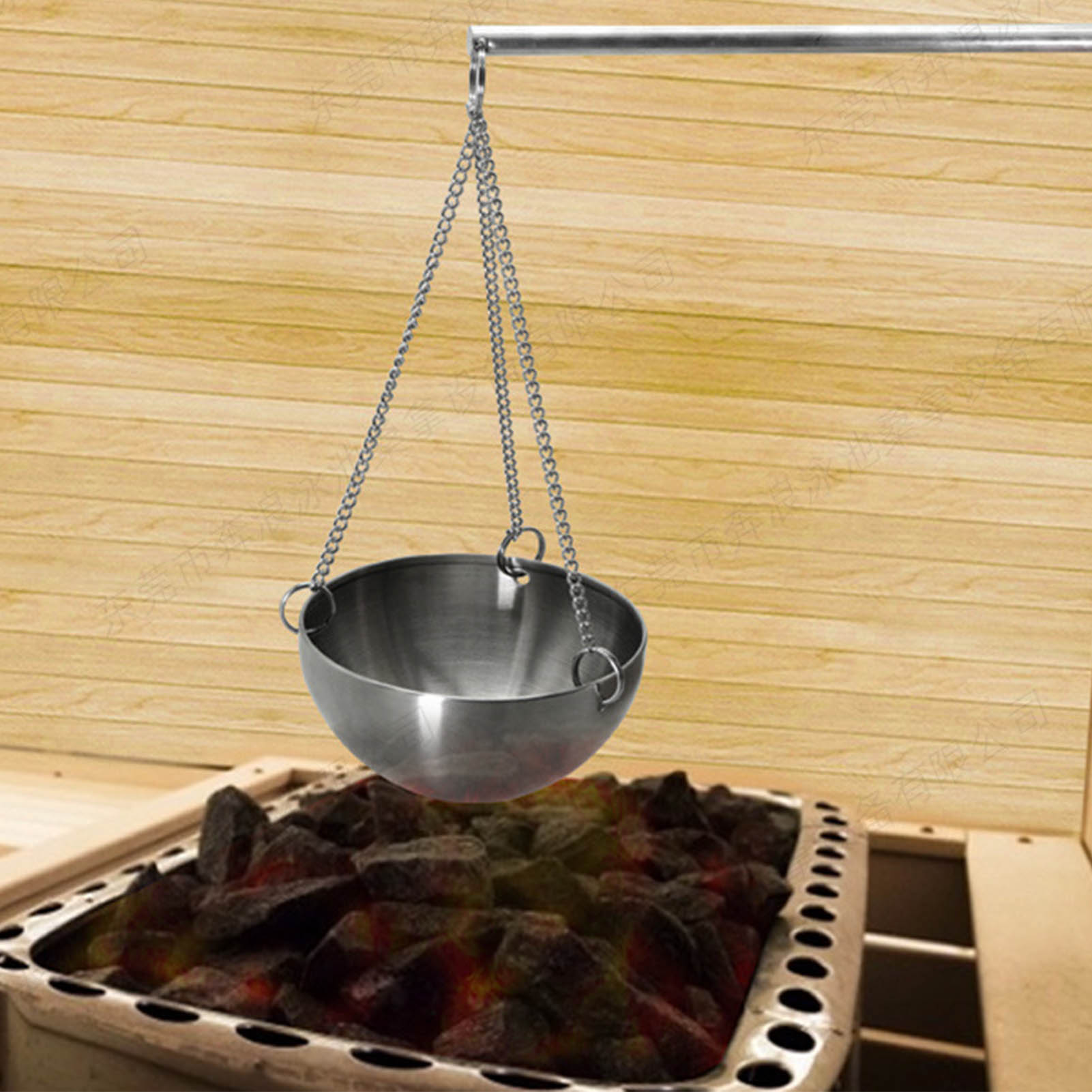 Stainless Steel Sauna Bowl Aro - Home Bathroom Sauna recension och pris