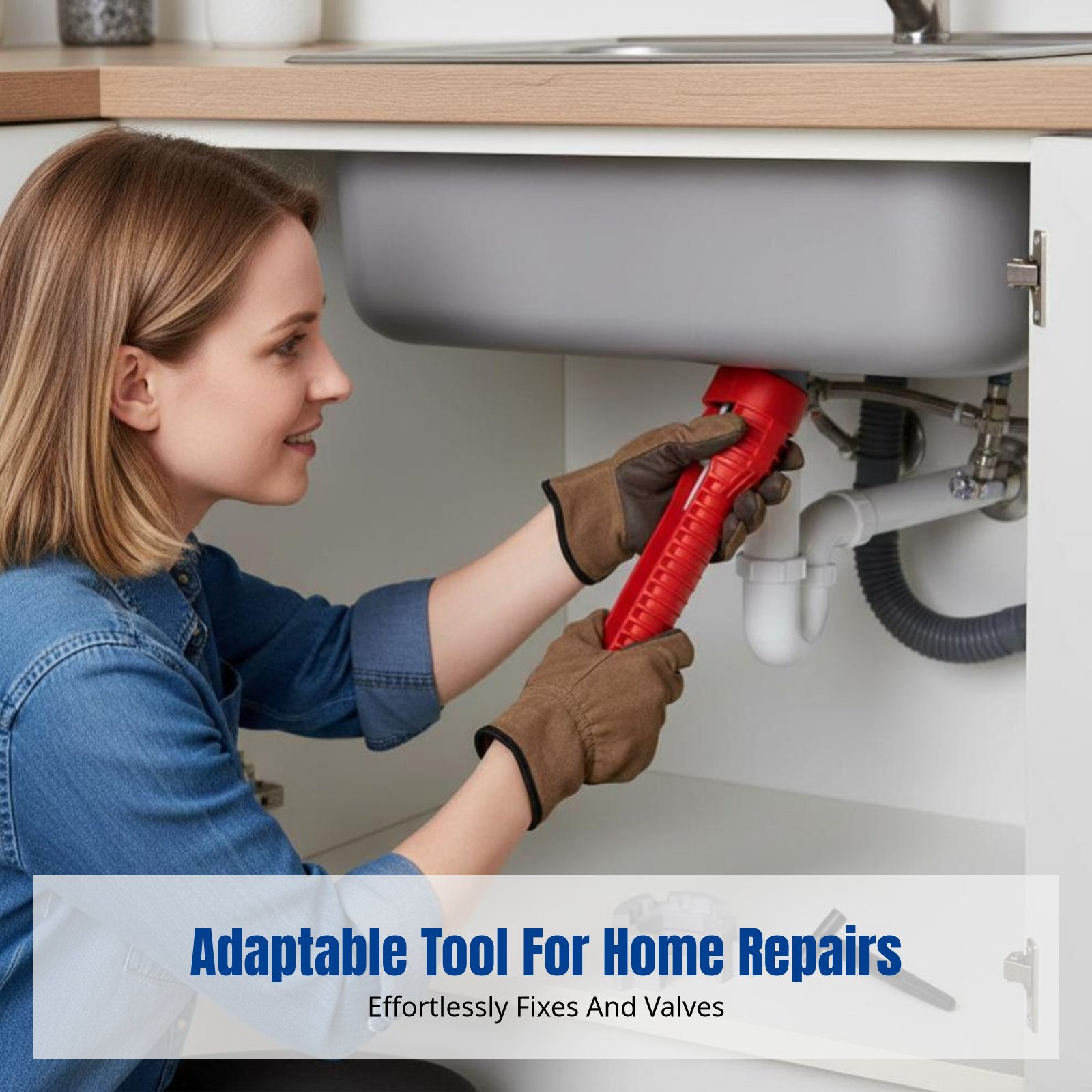 Plumbing Sink Wrench, Multifun - Home Bathroom Faucets recension och pris