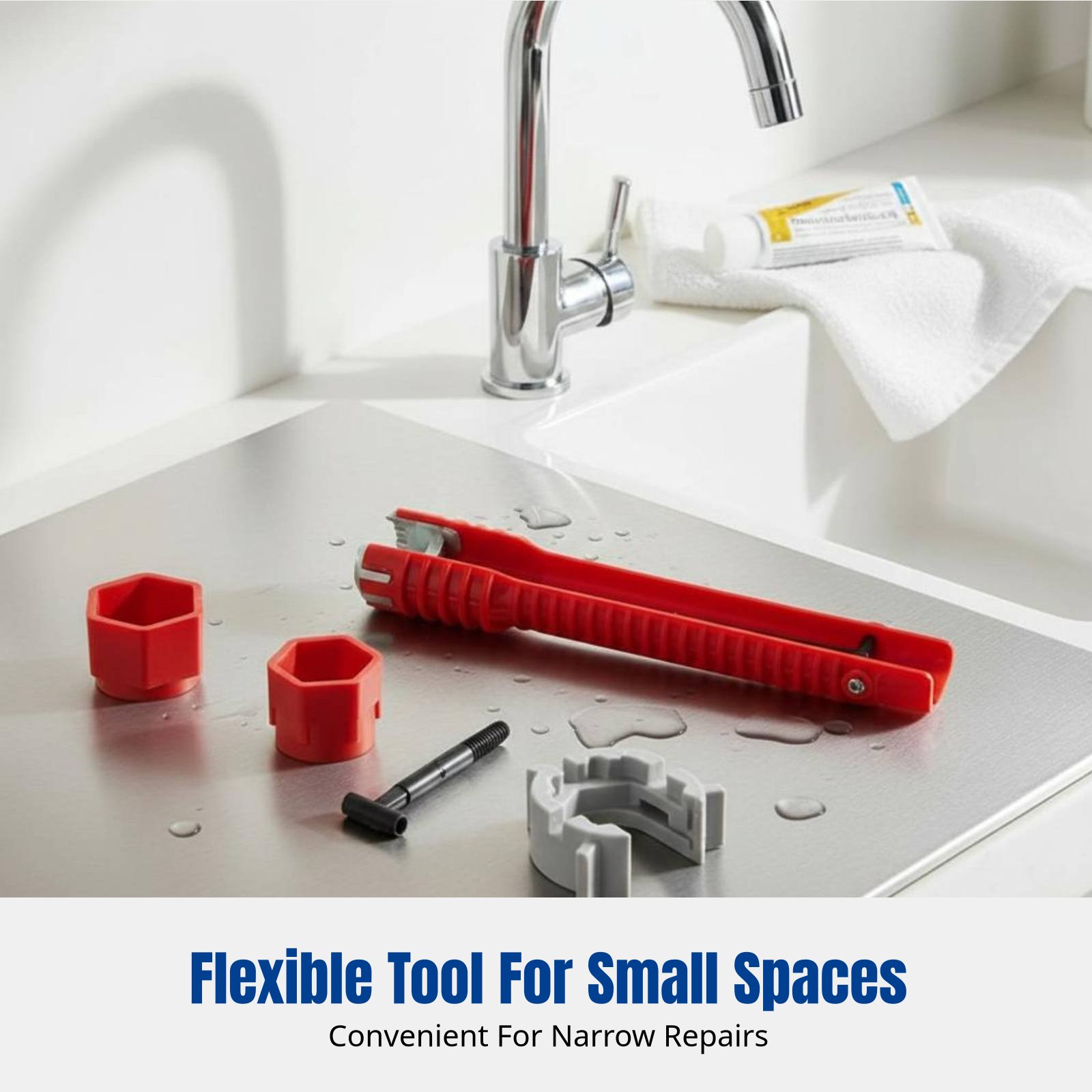 Plumbing Sink Wrench, Multifun - Home Bathroom Faucets recension och pris