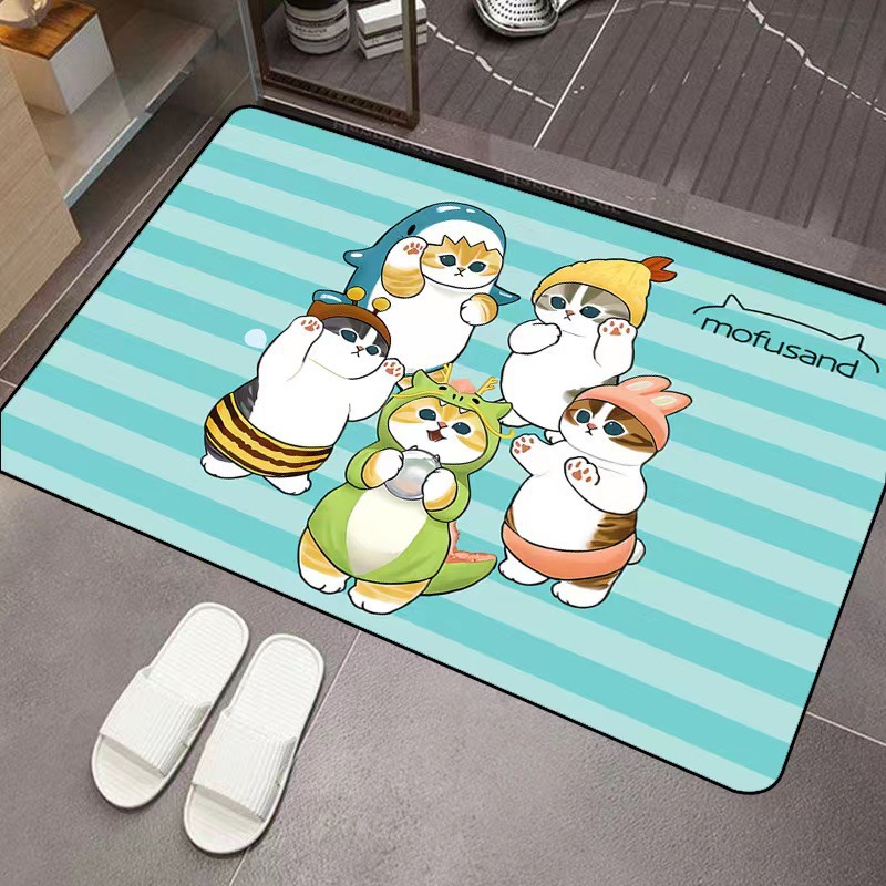 Mofusand Cartoon Diatom Mud Ab - Home Bathroom Model recension och pris