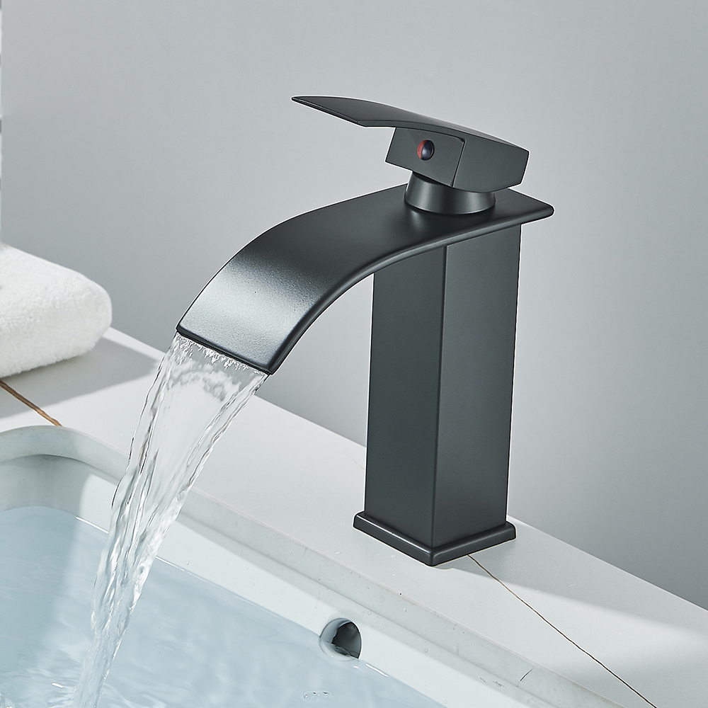 Matte Black Basin Faucets Gold - Home Bathroom Faucets recension och pris