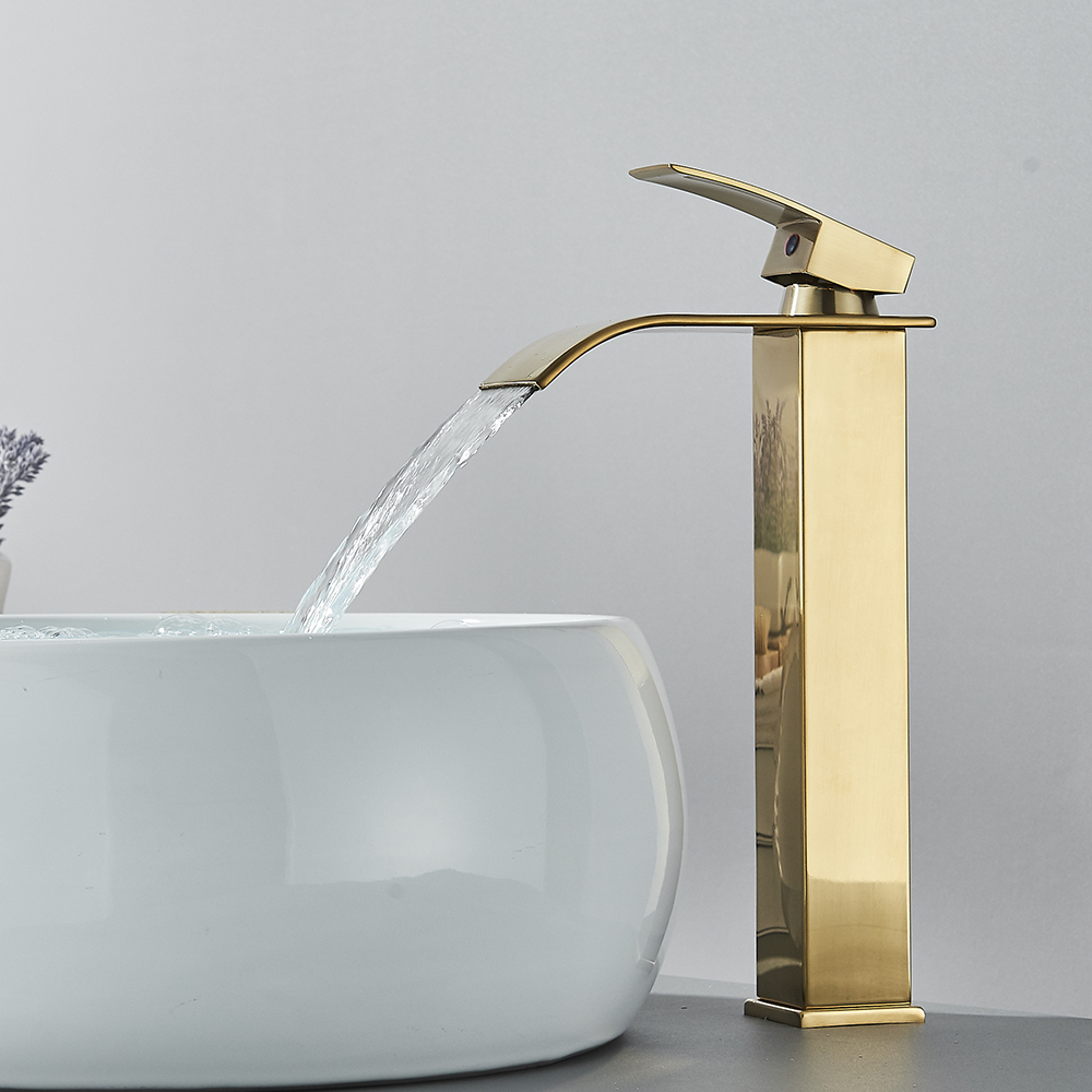 Matte Black Basin Faucets Gold - Home Bathroom Faucets recension och pris