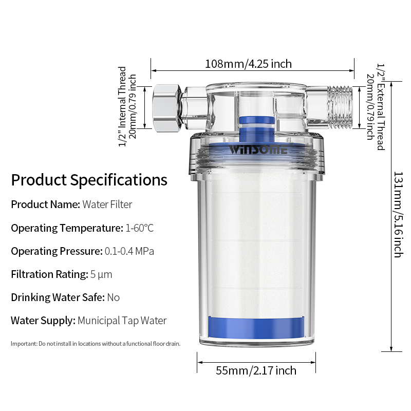 Home water heater pre filtrati - Home Bathroom Faucets recension och pris