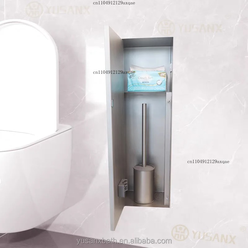 304 Stainless Steel Embedded W - Toilet Paper Holder recension och pris