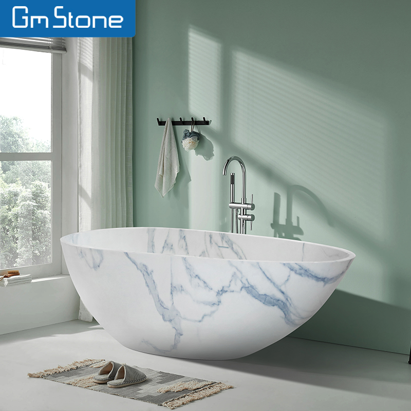 BathtubBlue White Porcelain Te - Home Bathroom Jacuzzi recension och pris