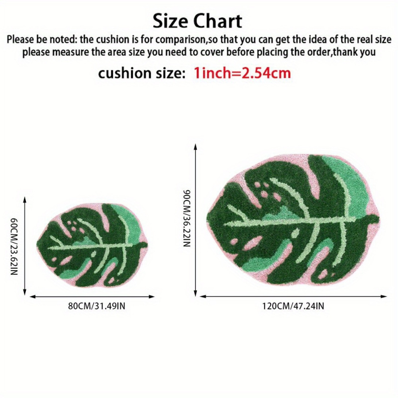 VIKAMA Pink Tropical Leaf Plus - Zara Home Bathroom Rug recension och pris