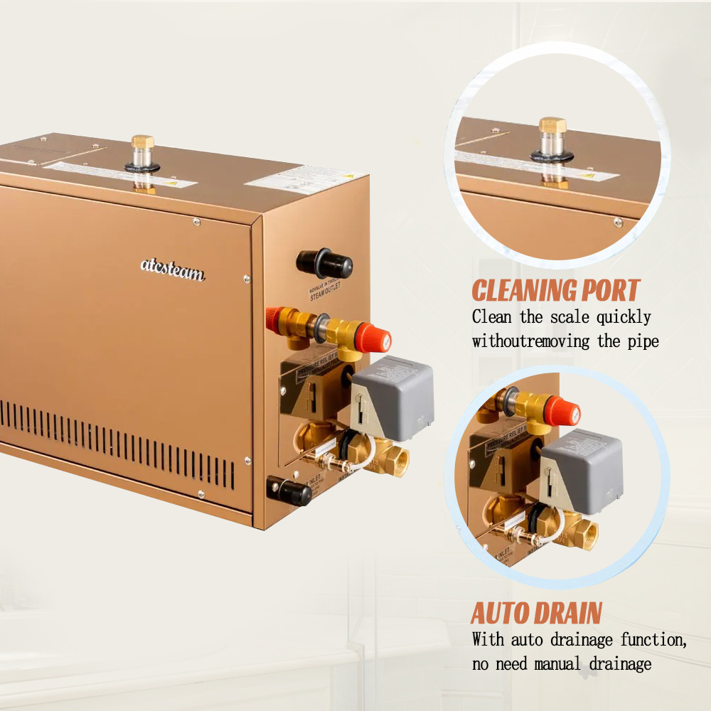 Steam Shower Generator 6KW Sel - Home Bathroom Sauna recension och pris