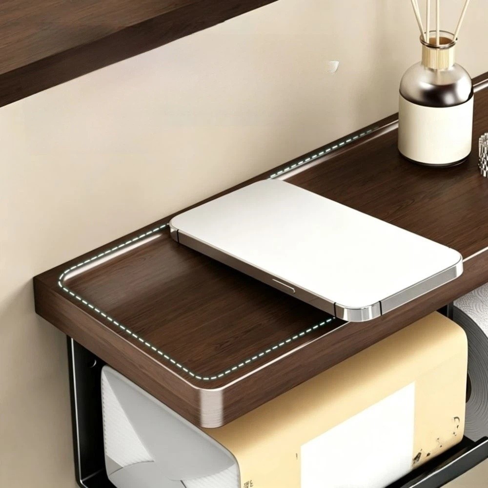 Wall Mounted Tissue Holder No  - Toilet Paper Holder recension och pris