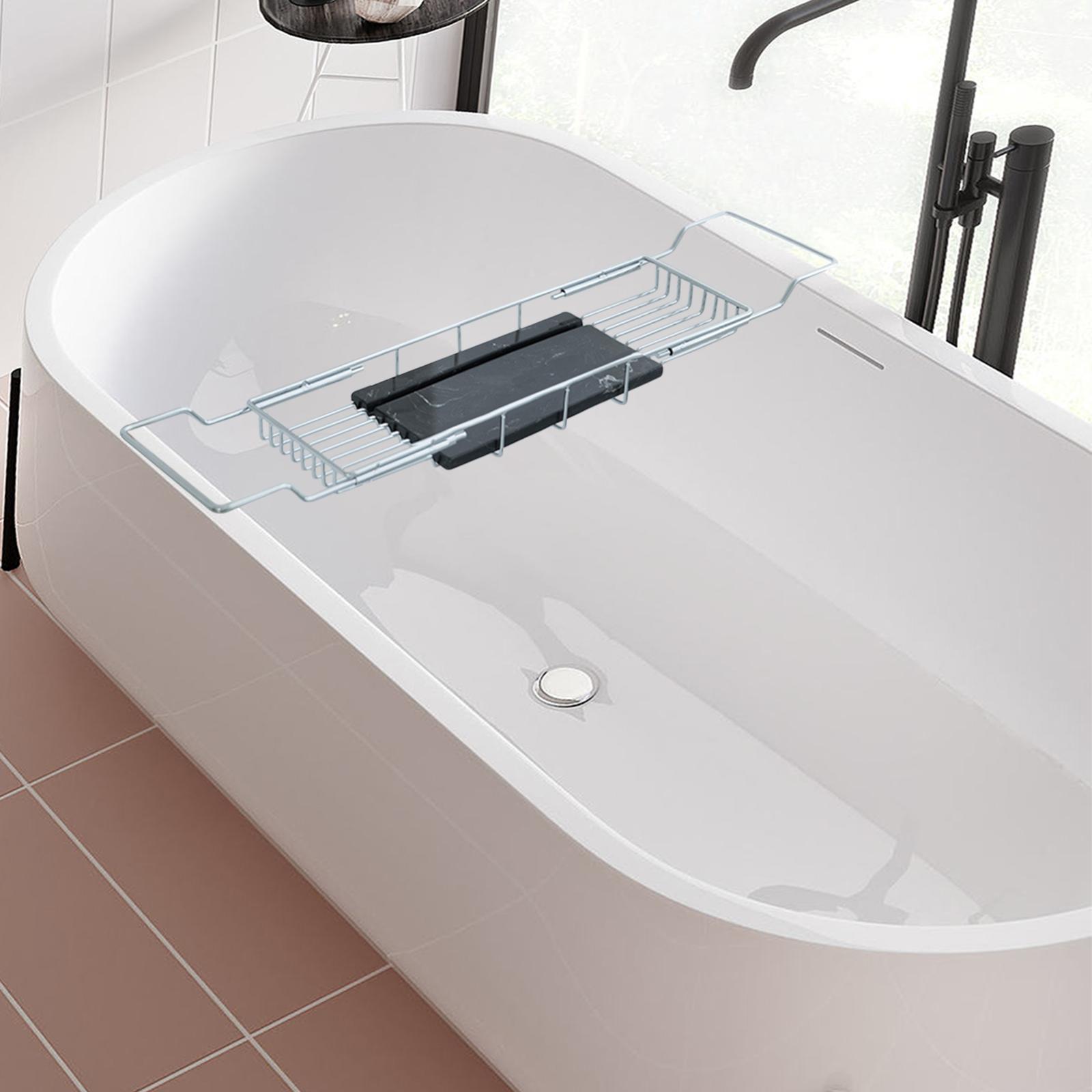 Bathtub Tray Bath Shelf Storag - Bath Caddy Tray recension och pris